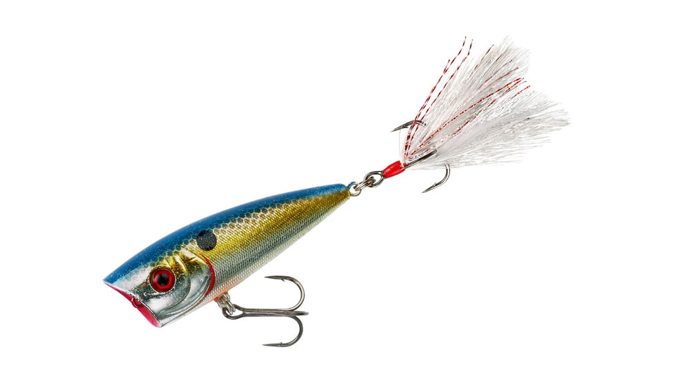 Booyah Boss Pop Topwater Popper, 3in, 3/8 oz, Flashy Momma, BYBP306