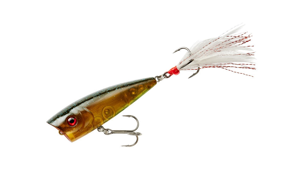 Booyah Boss Pop Topwater Popper, 3in, 3/8 oz, Summer Gill, BYBP326