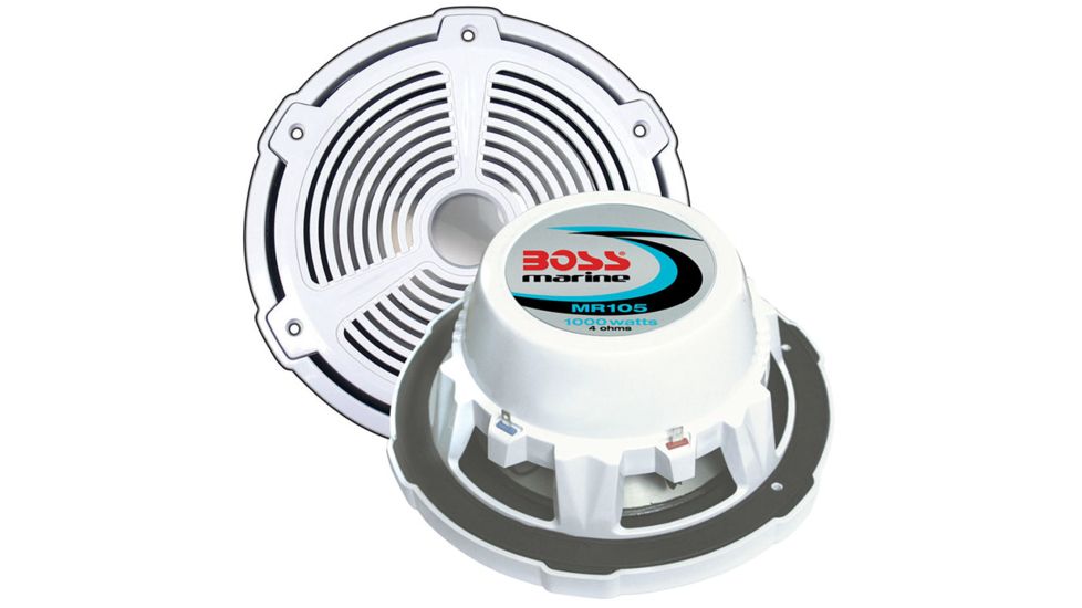 Boss Audio 10in 1000W Marine Woofer, White MR105