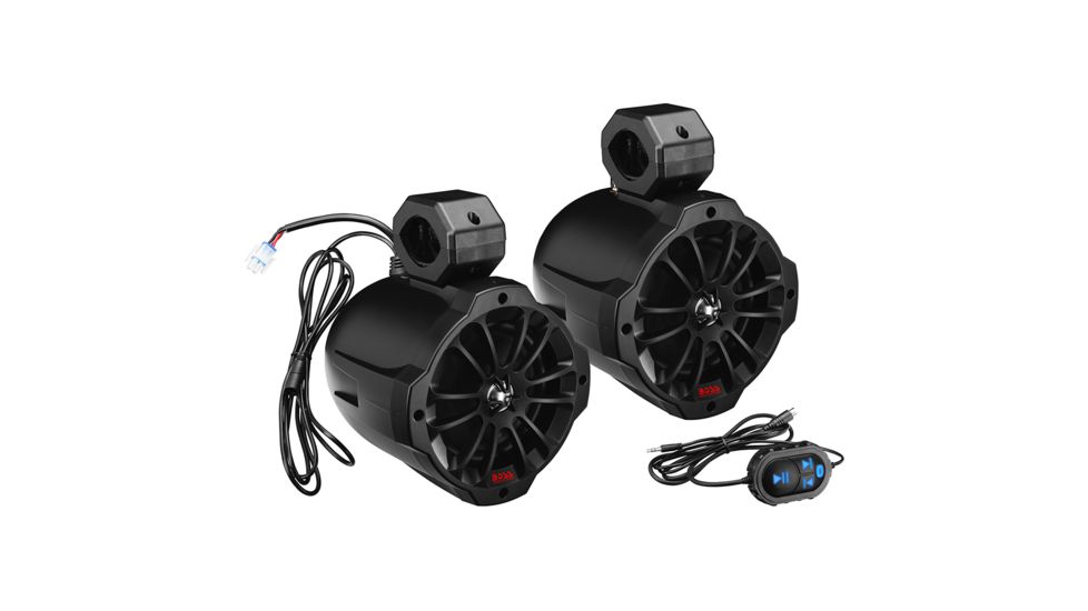 Boss Audio 6.5" 2-Way Amplified Waketower Speakers w/Bluetooth Controller B62ABT 72988
