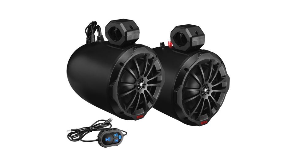 Boss Audio 8&quot; 2-Way Amplified Waketower Speakers w/Bluetooth Controller B82ABT 72985