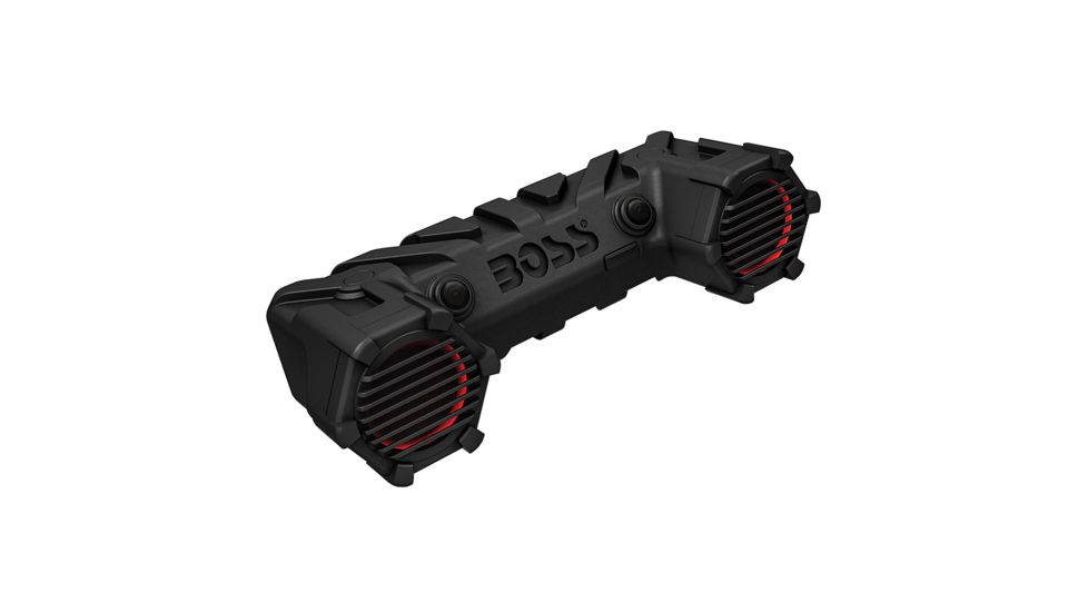 Boss Audio All Terrain 6.5in Speaker and Amplifier System w/ Bluetooth and RGB LED Lighting, Black ATV30BRGB