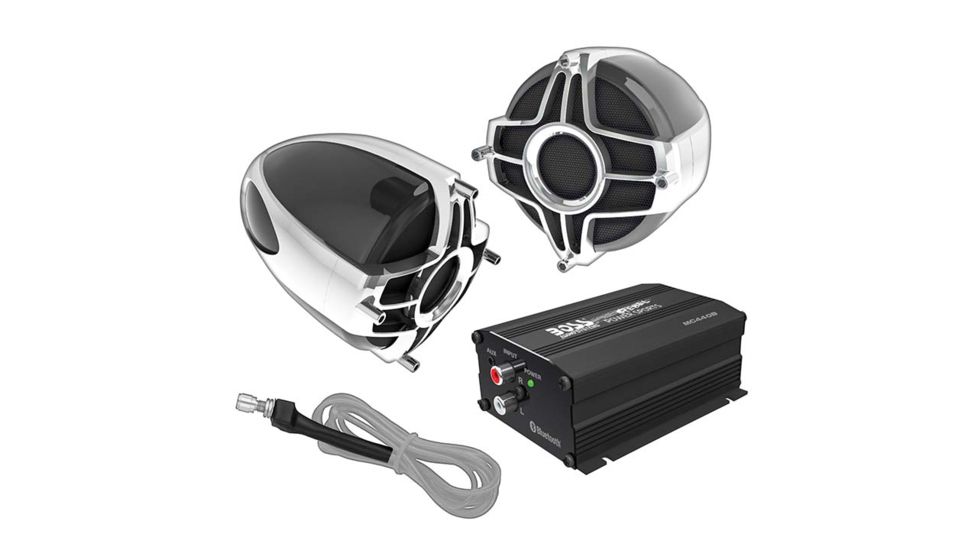 Boss Audio All Terrain Speaker and Amplifier System w/ Bluetooth - 600W, Black MC440B