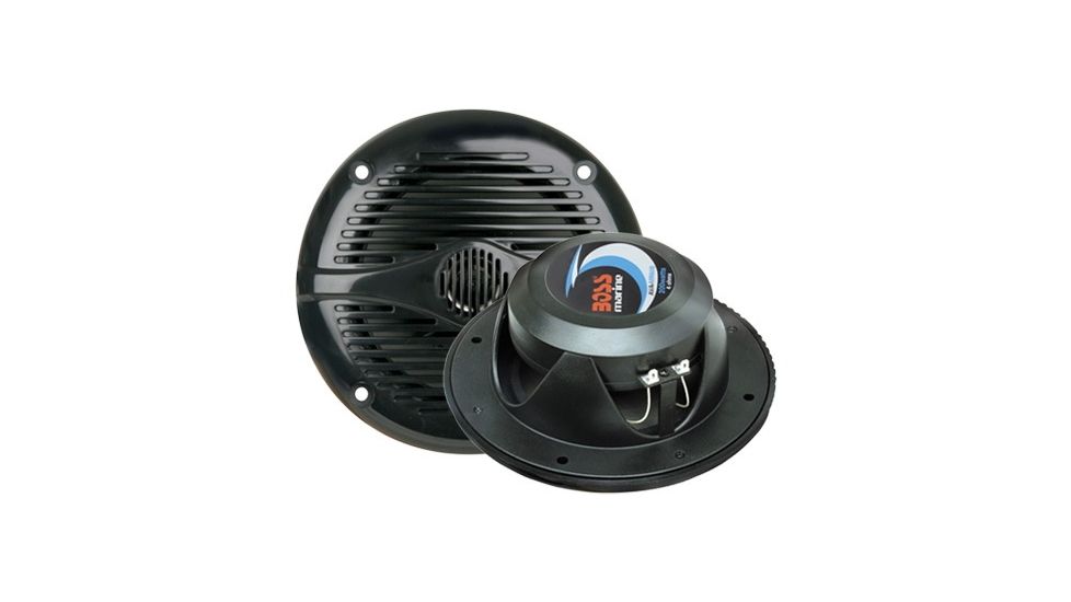 Boss Audio Marine 5.25in 2-Way Coaxial Speaker 150W, Black MR50B