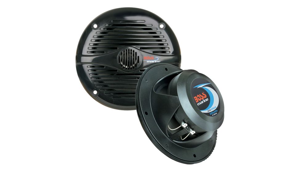 Boss Audio Marine 6.5in 2-Way Coaxial Speaker 200W, Black MR60B