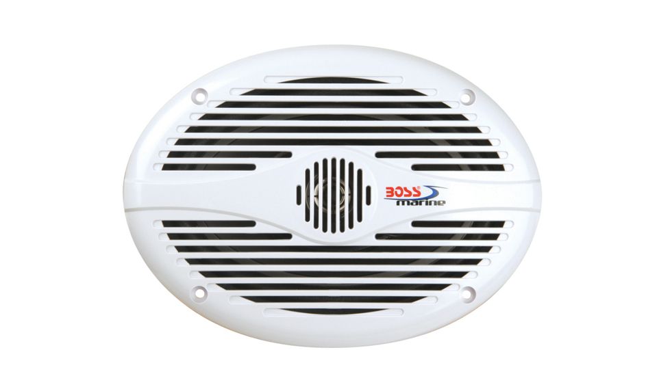 Boss Audio Marine 6x9in 2-Way Speakers 350W, White MR690