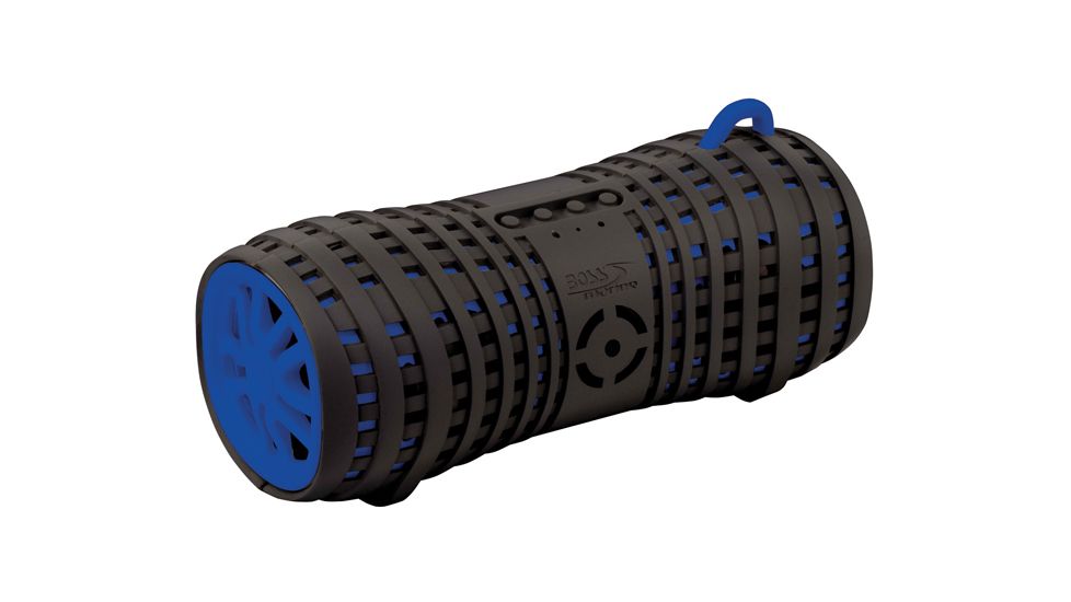 Boss Audio Marine IPX4 Rated Portable Bluetooth Speaker, Black/Blue MRBT200