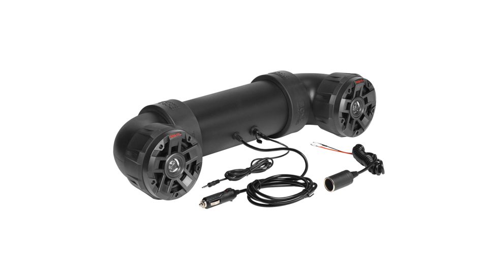 Boss Audio UTV4B Amplified All Terrain Sound System w/4&quot; Marine Speakers &amp; 1&quot; Tweeters - Black 79790