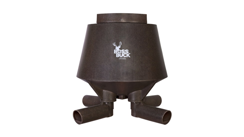 Boss Buck 200 lb Post Feeder, Brown, BB-1.200.PF