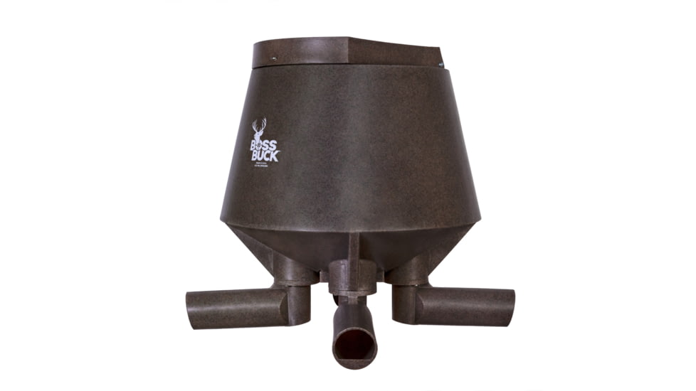 Boss Buck 200 lb Post Feeder, Brown, BB-1.200.PF