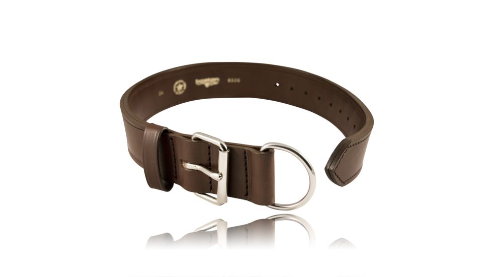 Boston Leather Canine Collar Agitation2 24 - 8320-1-24