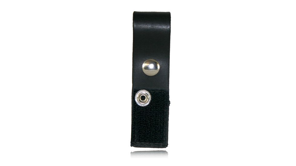 Boston Leather Epau. Mic Hldr Snap&amp;velcro Br - 5462-1-B