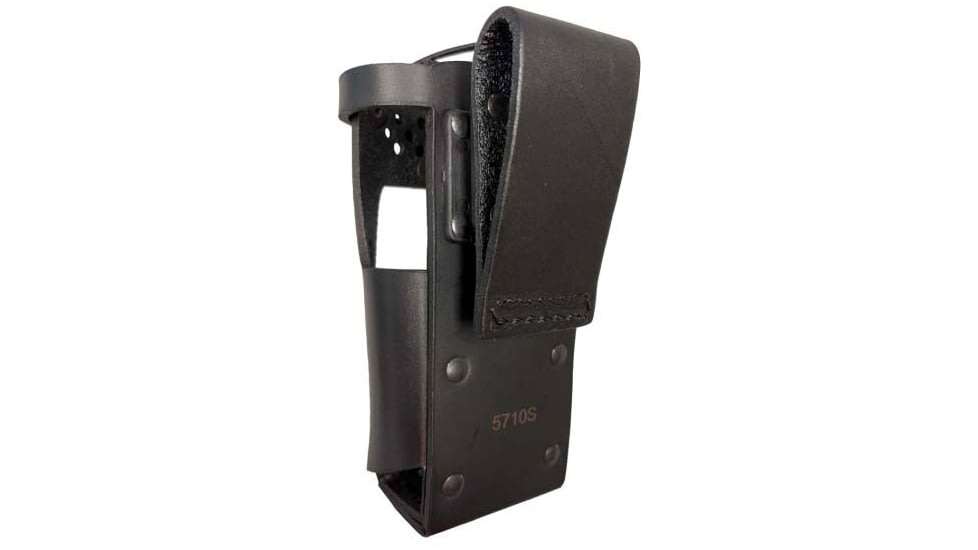 Boston Leather Harris XL-200P Fire Fighters Radio Holster, Black, 5710S-1