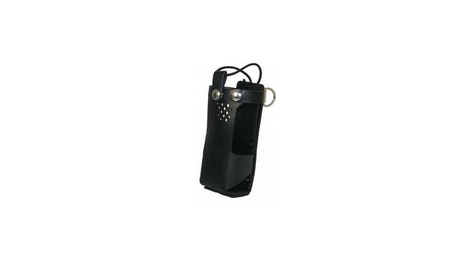 Boston Leather Firefighter's Radio Holder For Motorola Apx 6000/8000 &amp; Apx 6000xe/8000xe, 5611RCXB25-1