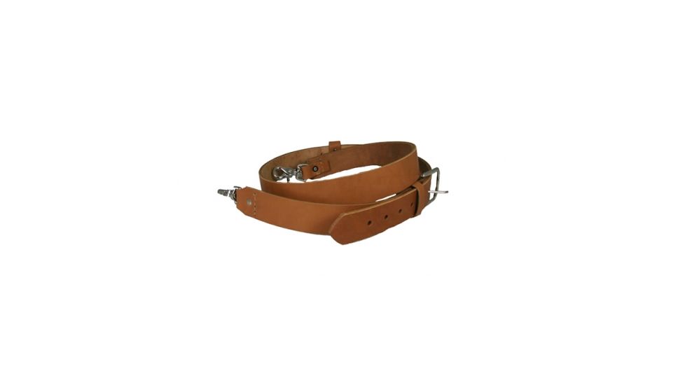 Boston Leather Firefighters Radio Strap, Tan - 6545-TAN-1