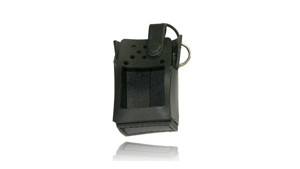 Boston Leather Holder W D-rings For Icom - 5408RC-1