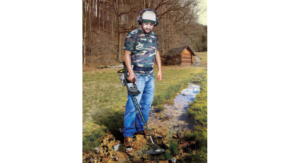 Bounty Hunter Gold Digger Metal Detector with Headphones