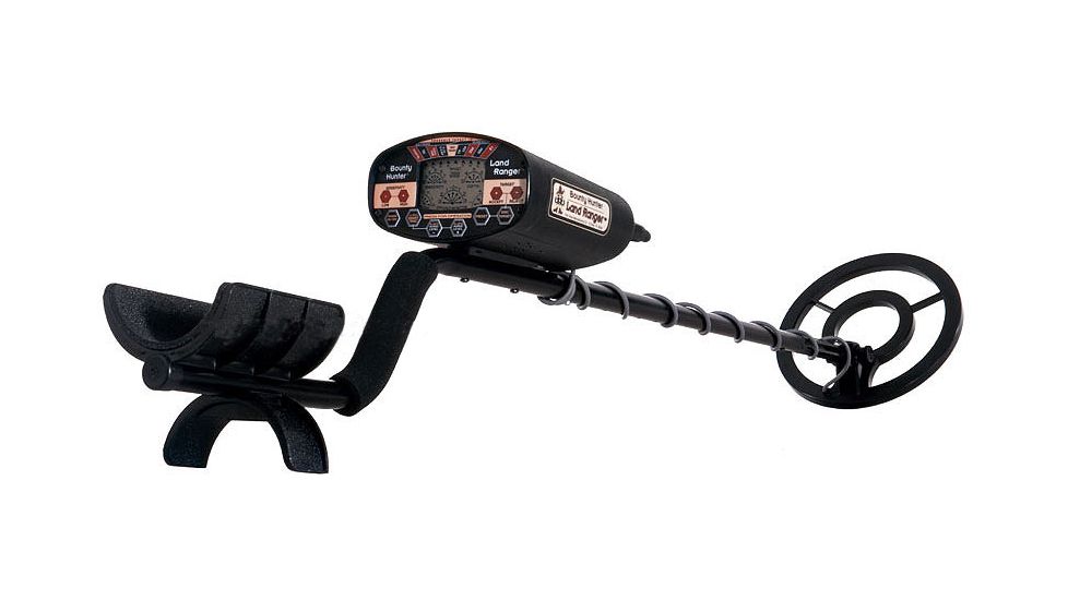 Bounty Hunter Land Ranger Digital Metal Detector with Large LCD Display and Programmable Modes - LRANGER