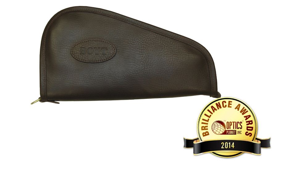 Boyt GCL062 Heritage Leather Heart-Shaped Pistol Pad,12in 