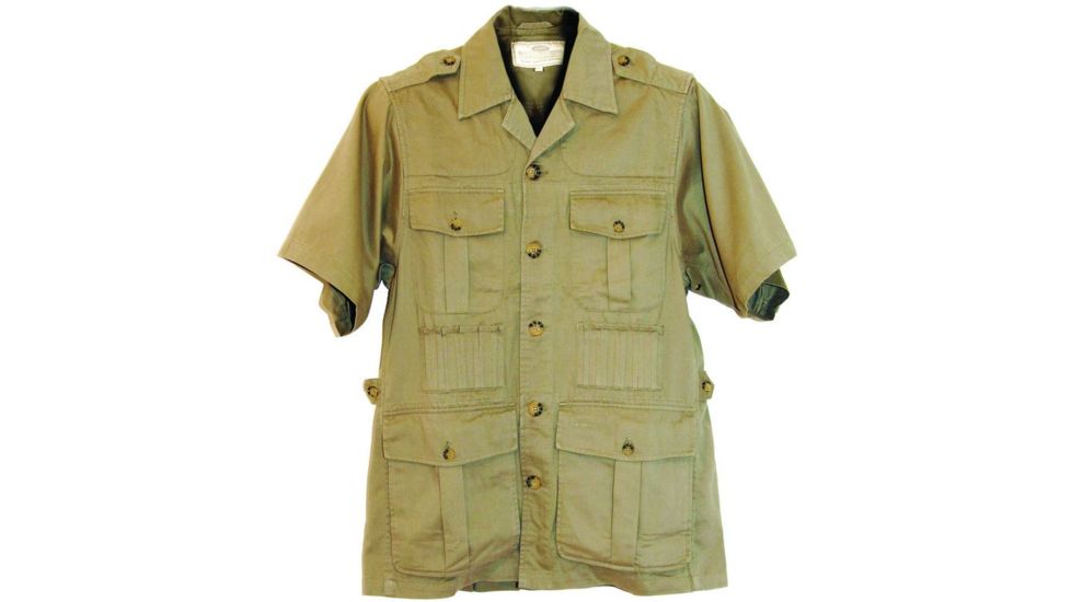 Boyt Harness Short Sleeve Safari Jacket, Khaki, Large 50354