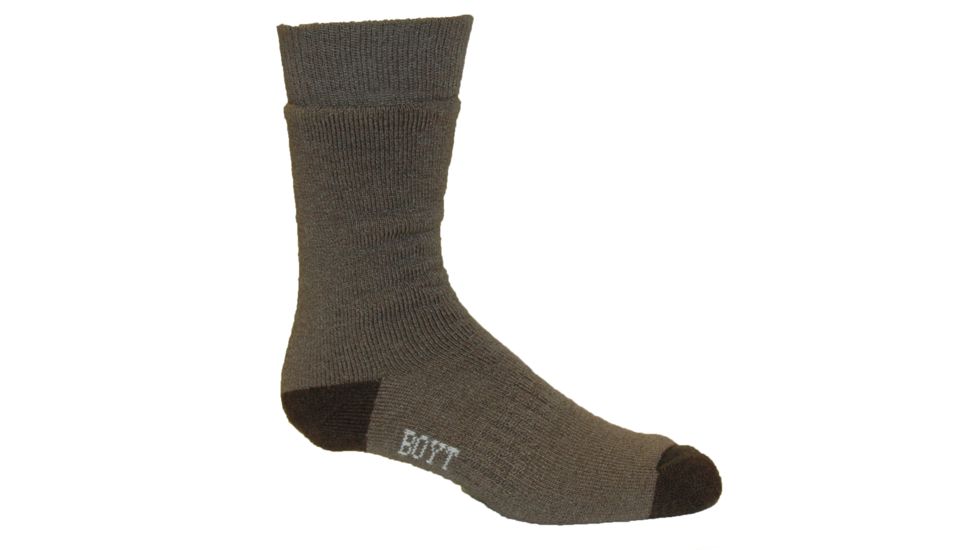 Boyt Harness Sx250 Mid-Weight Boot Socks,  Brown, One Size 42013