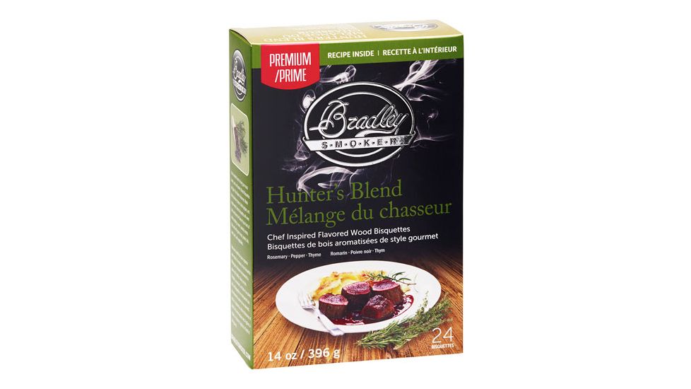 Bradley Smoker Hunter's Blend Bisquettes 24 Pack