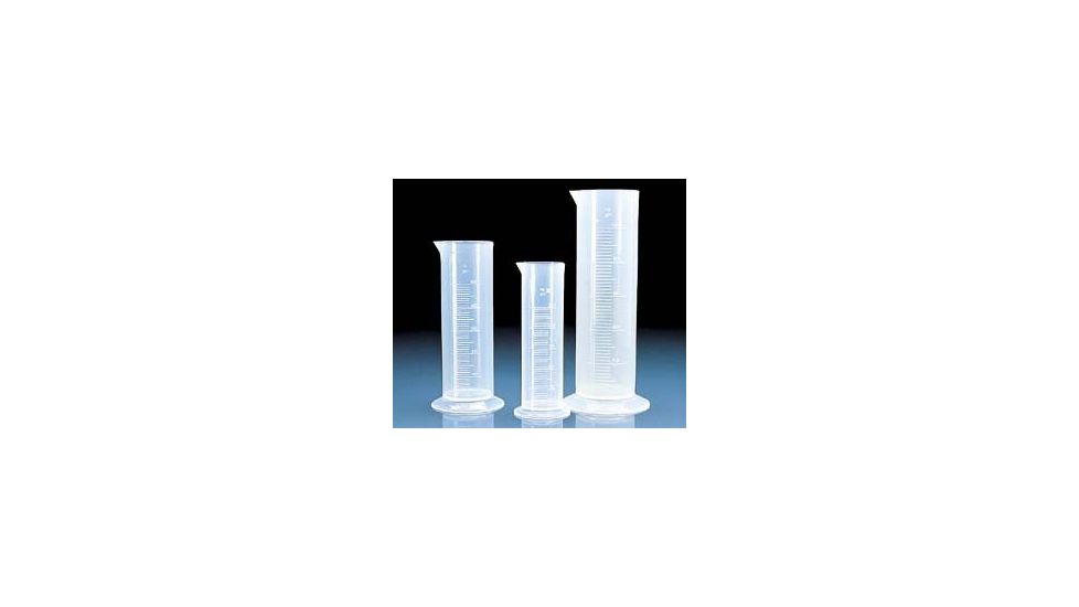 BrandTech Short-Form Graduated Cylinders, Polypropylene, BrandTech V643941