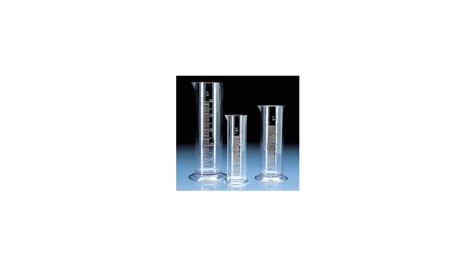 BrandTech Short-Form Graduated Cylinders, SAN, BrandTech V64091