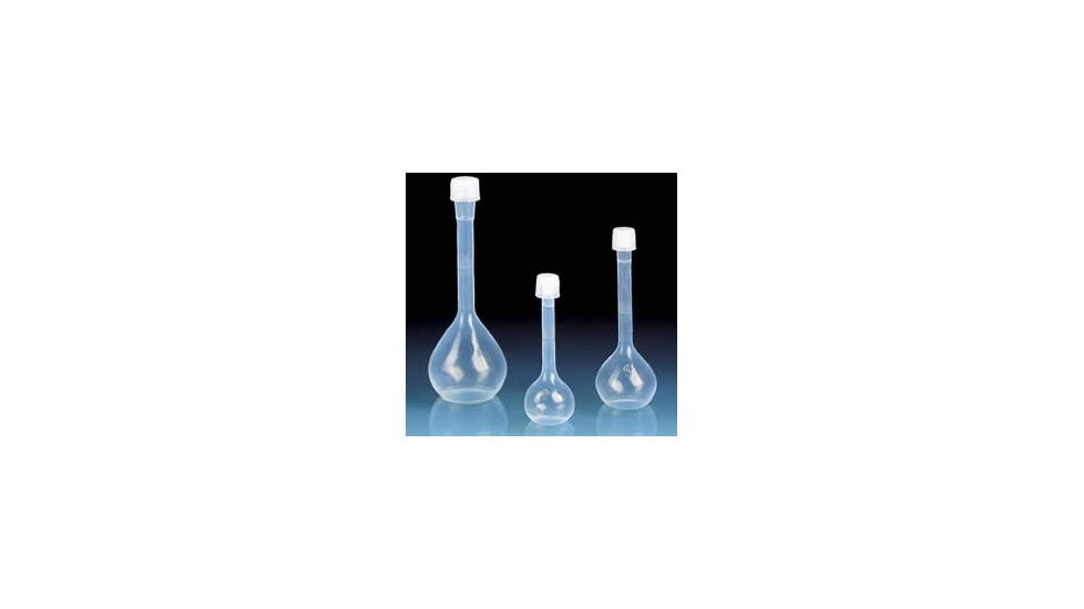 BrandTech Volumetric Flasks with Screw Caps, PFA, Class A, BrandTech V107297