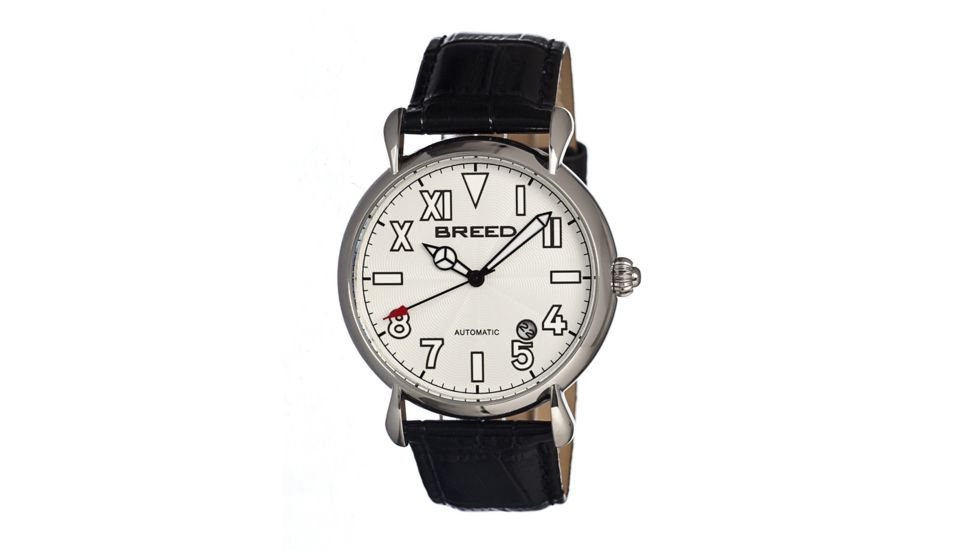 Breed 0203 Fairbanks Mens Watch, White BRD0203