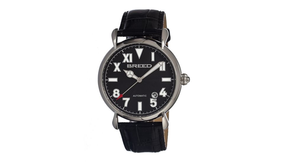 Breed 0204 Fairbanks Mens Watch, Silver BRD0204