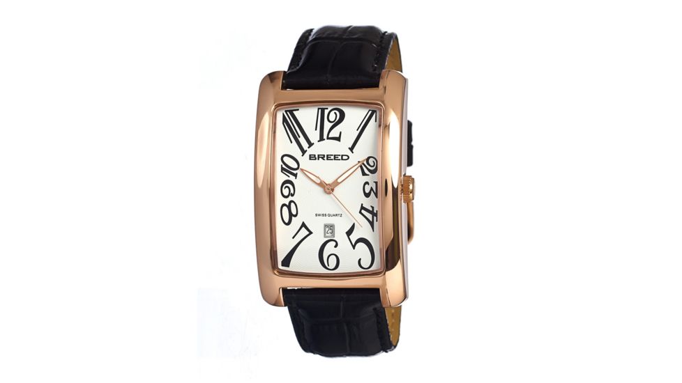Breed 0504 Carraway Mens Watch, White BRD0504