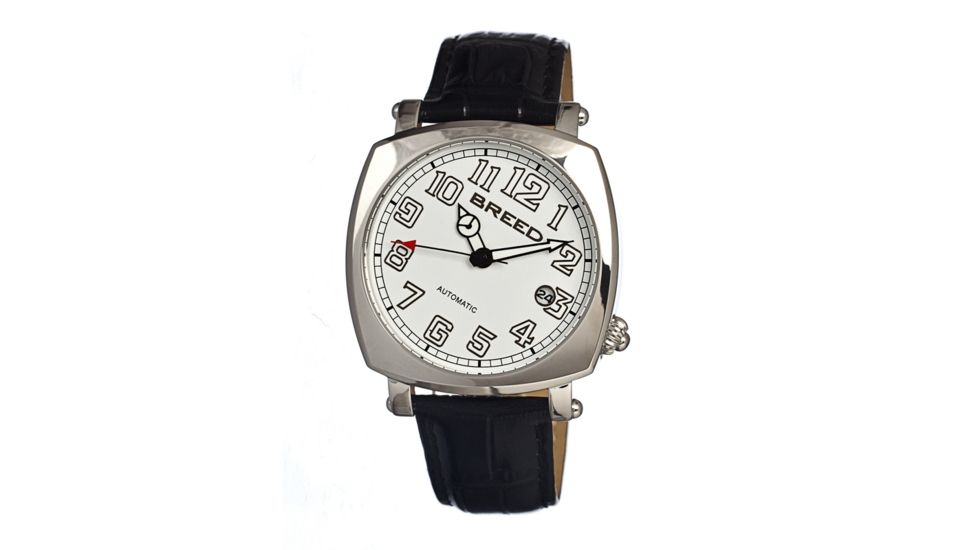 Breed 0701 Benny Mens Watch, White BRD0701