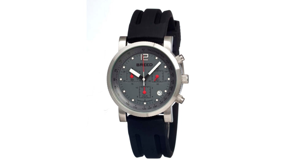 Breed 2603 Manning Mens Watch, Charcoal BRD2603