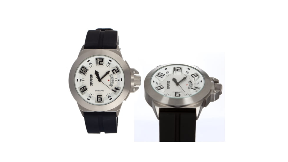 Breed 5001 Alpha Mens Watch, White BRD5001
