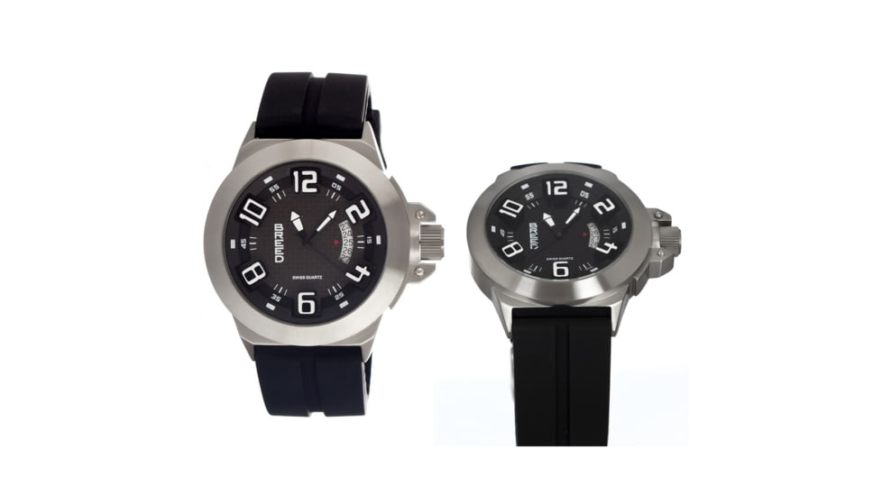 Breed 5002 Alpha Mens Watch, Black BRD5002