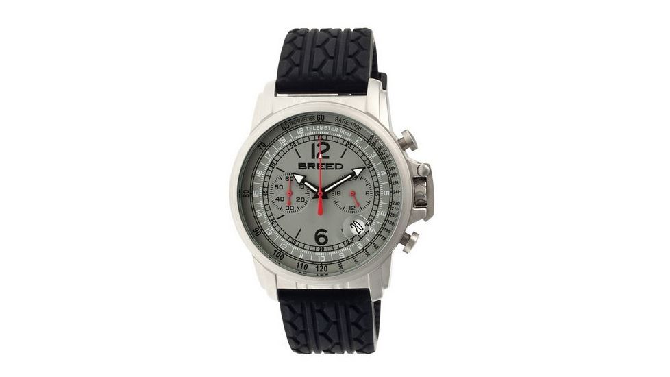 Breed 5402 Nash Mens Watch, Grey BRD5402