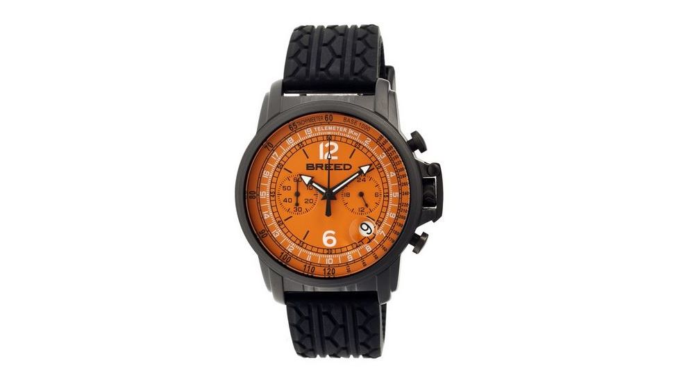 Breed 5405 Nash Mens Watch, Orange BRD5405