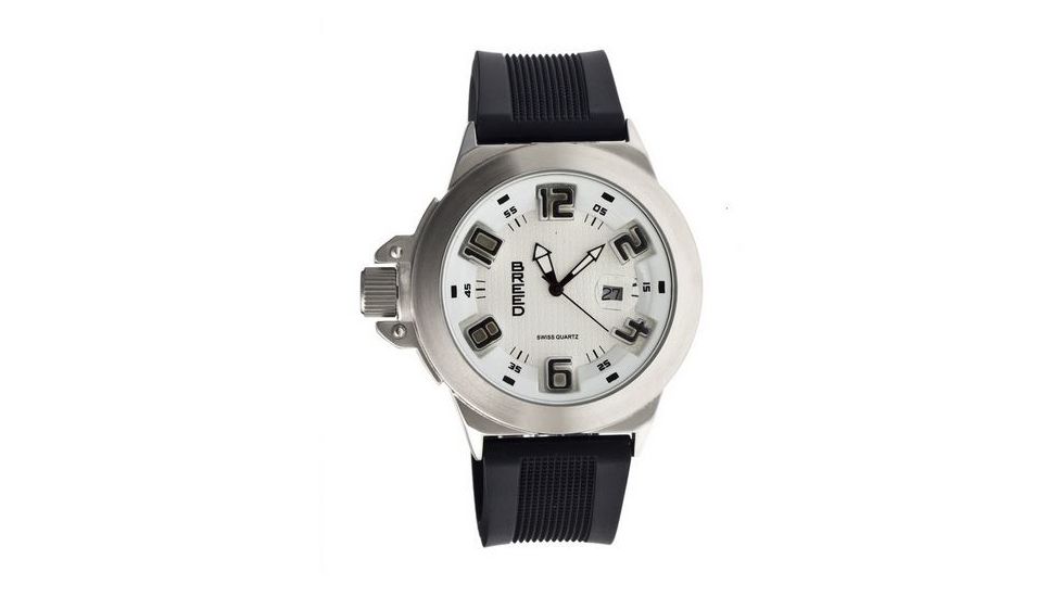 Breed 6101 Alpha 2 Mens Watch, White BRD6101