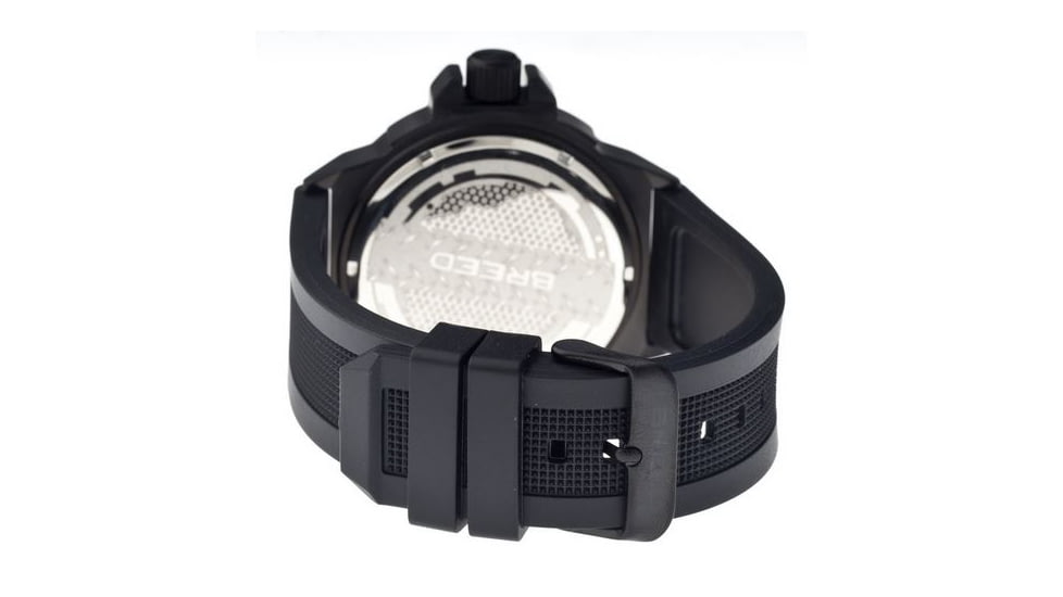 Breed 6104 Alpha 2 Mens Watch, Black BRD6104