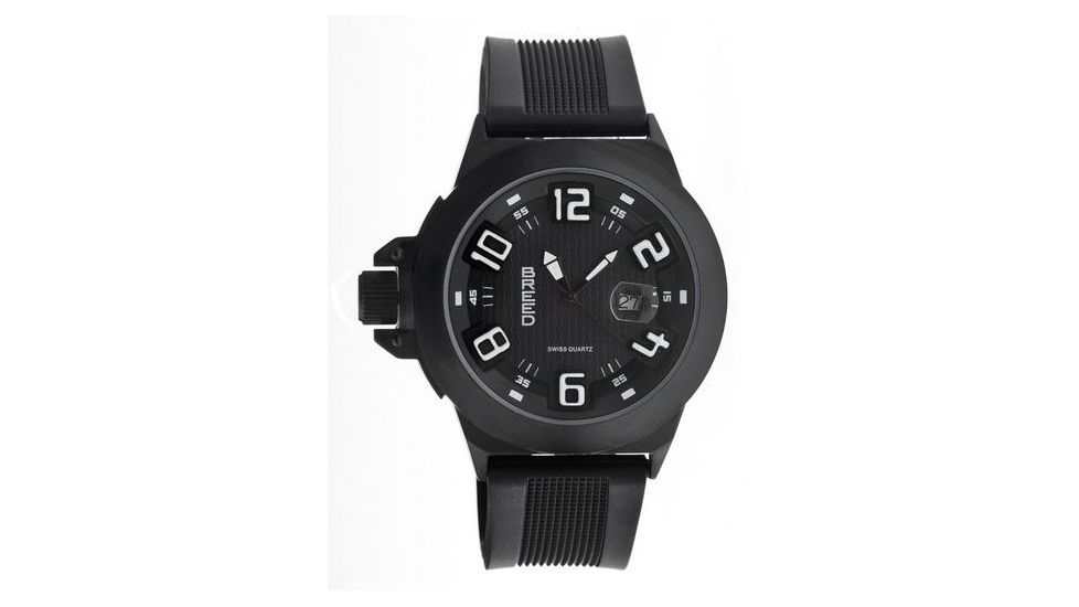 Breed 6104 Alpha 2 Mens Watch, Black BRD6104