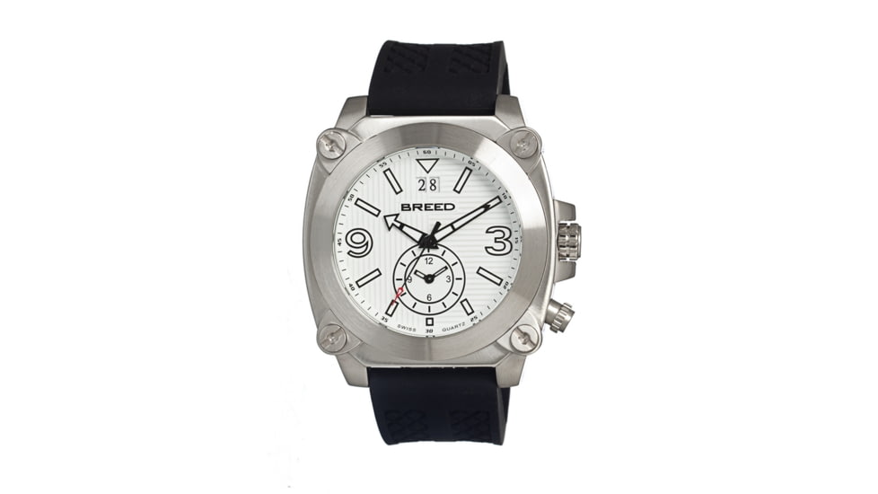 Breed 9001 VIn Mens Watch, White BRD9001