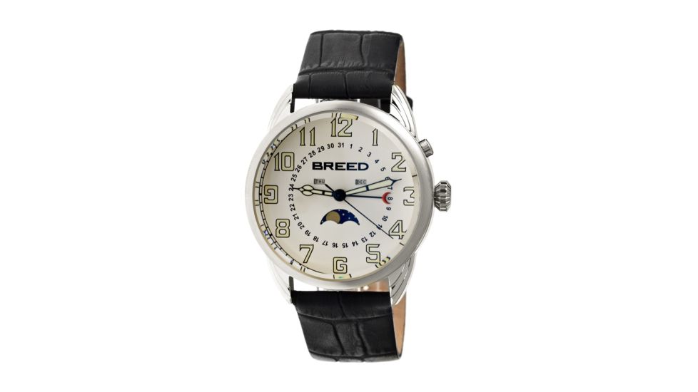 Breed Alton Mens Watch, Silver BRD6401