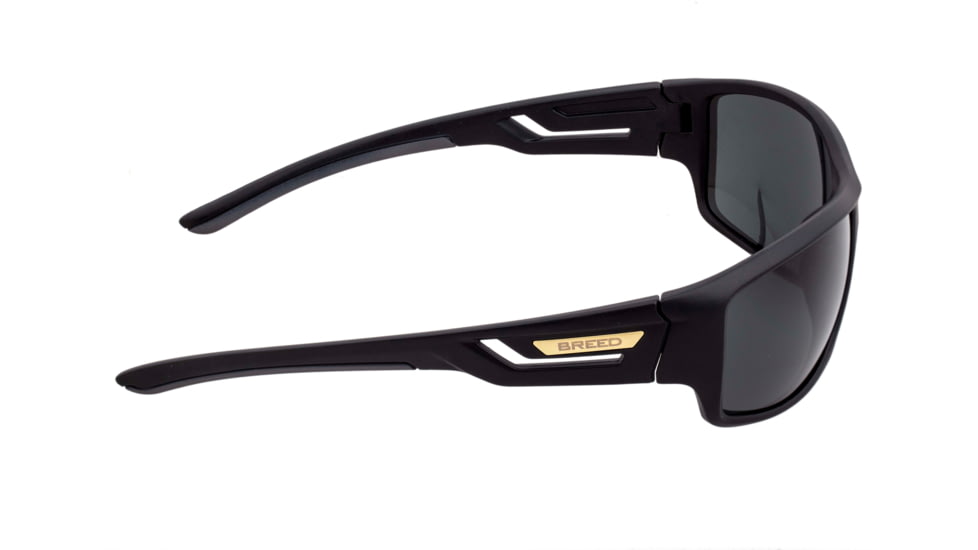 Breed Aquarius Polarized Sunglasses - Men's, Black/Black, One Size, BSG060BK