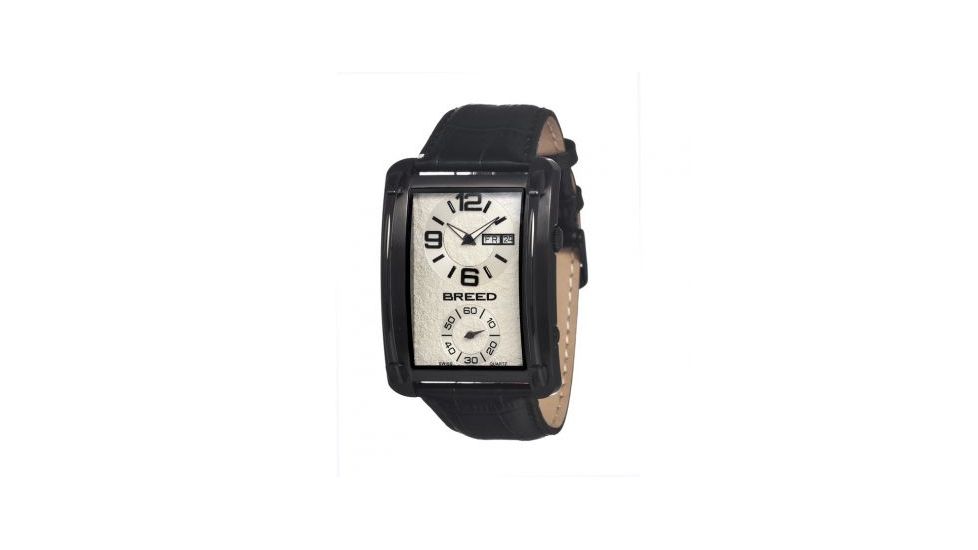 Breed Aston Swiss Mens Watch, Silver Dial, 40mm Case Diameter BRD3804