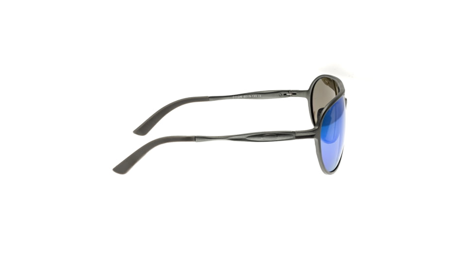 Breed Earhart Polarized Aluminium Sunglasses - Mens, Gunmetal Frame, Blue/Green Polarized Lens, Gunmetal/Blue-Green, One Size, BSG011GM