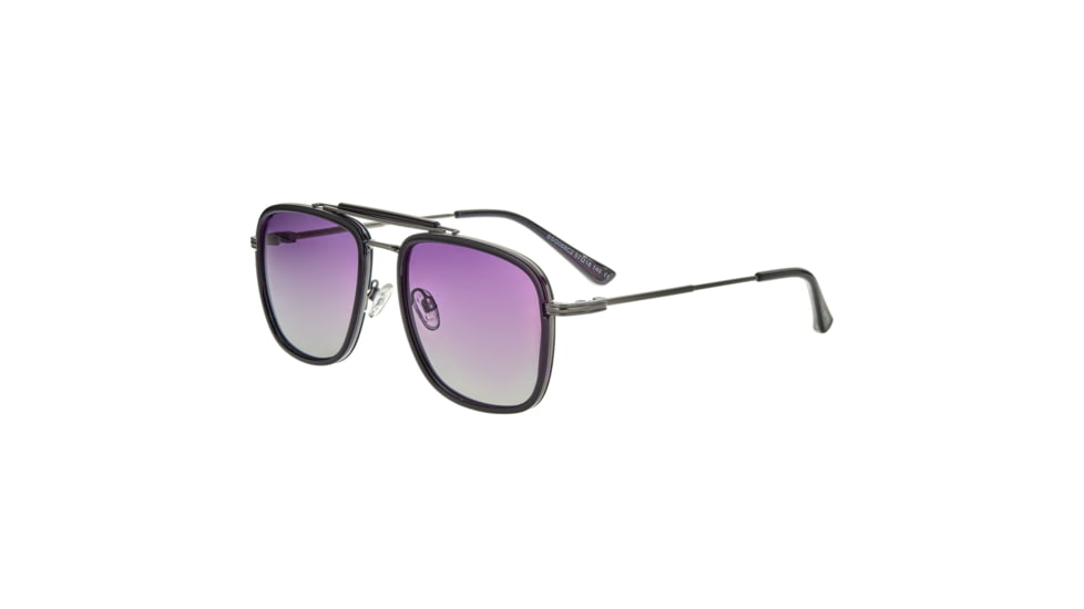 Breed Flyer Polarized Sunglasses - Mens, Black Frame, Black Lens, Black/Black, One Size, BSG068C2