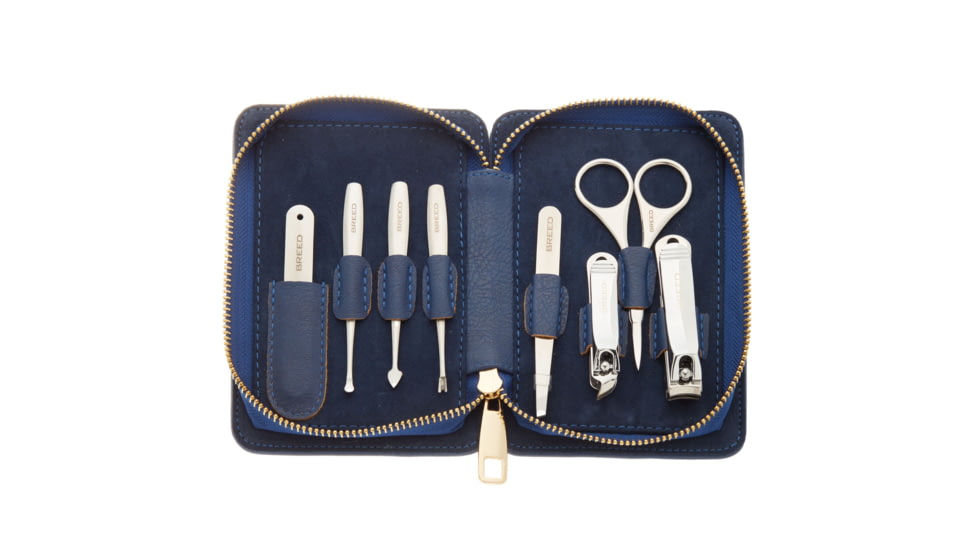 Breed Katana 8 Piece Surgical Steel Groom Kit, Blue, One Size, BRDGRMKIT-BLU