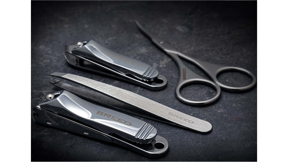 Breed Katana 8 Piece Surgical Steel Groom Kit, Green, One Size, BRDGRMKIT