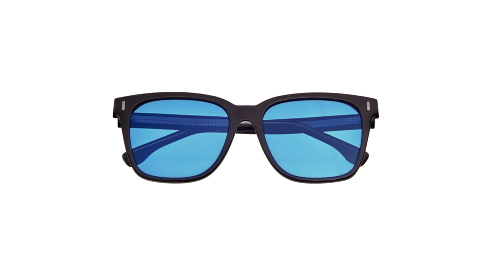 Breed Linux Polarized Sunglasses - Mens, Black Frame, Blue Lens, Black/Blue, One Size, BSG066C9